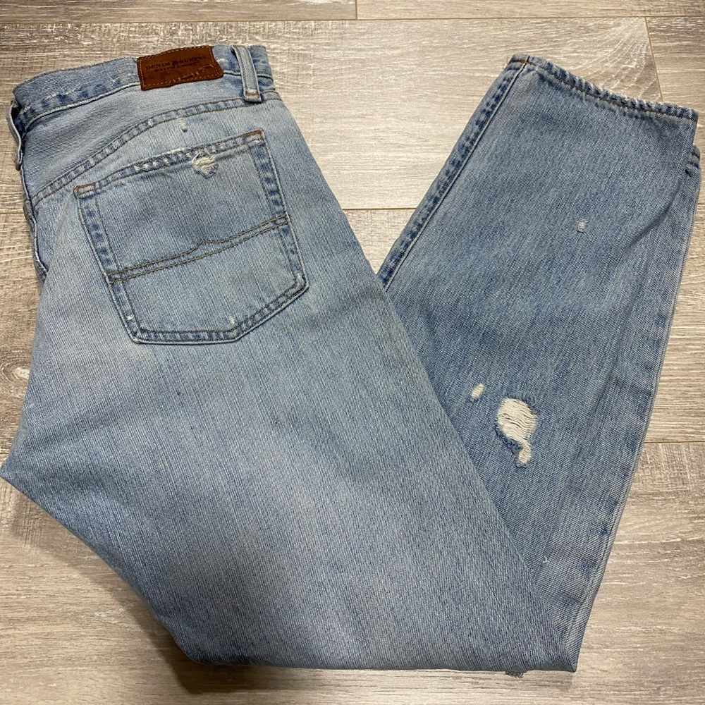 Ralph Lauren Denim and Supply, Distressed Boyfriend Jeans Size 28